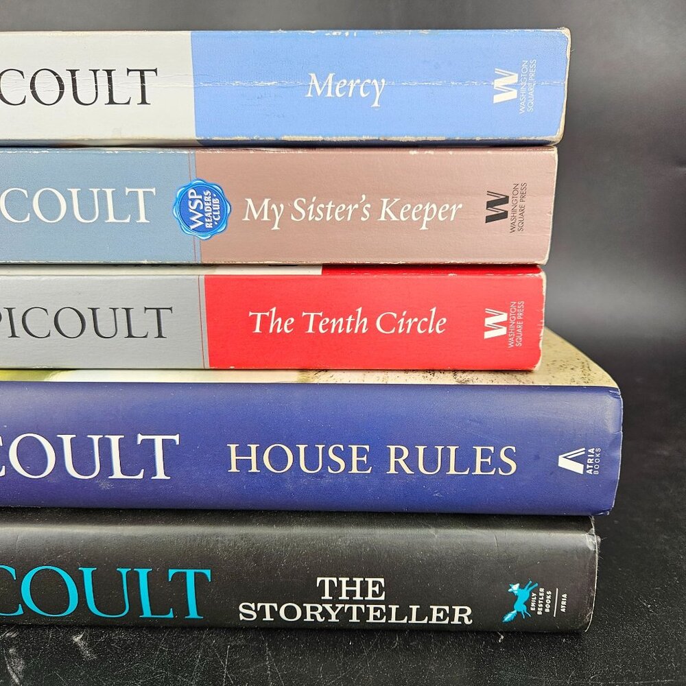 Jodi Picoult Book Lot 5 Hardcover Paperback Sign House Rules My Sisters Keeper - Picture 9 of 12